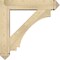 Ekena Millwork Imperial Arts and Crafts Rough Sawn Bracket w/ Offset Brace, Douglas Fir, 8"W x 38"D x 38"H BKT0806X38X38IMP03RDF - alternate 2